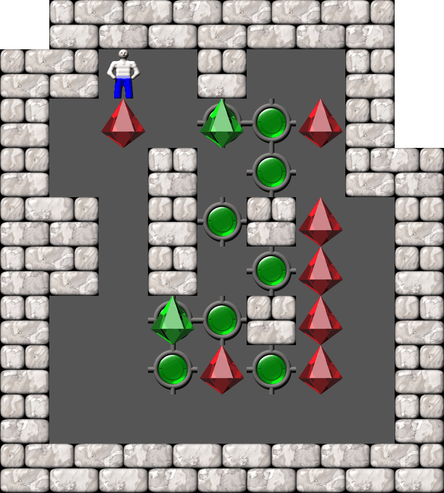 Sokoban Serg Belyaev 6 level 32